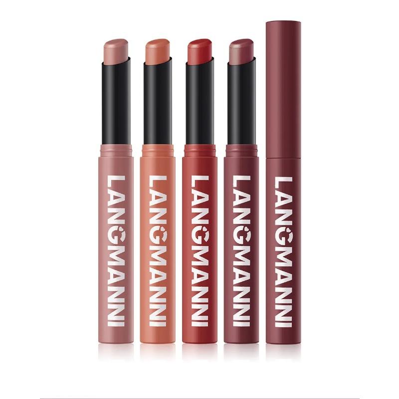 12-цветная матовая помада-карандаш, водостойкая, стойкая, антипригарная, в форме чашки, тинт для губ, косметическая нюдовая помада-карандаш, макияж