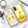 JP34 Pikachu Black Soft Case for Xiaomi Poco X6 X4 M5 M6 F5 F6 C65 C55 C50 C51 C40 Pro Redmi 14C A3X 13C 12C 11T 10A 9C Note 7 6 8A Plus