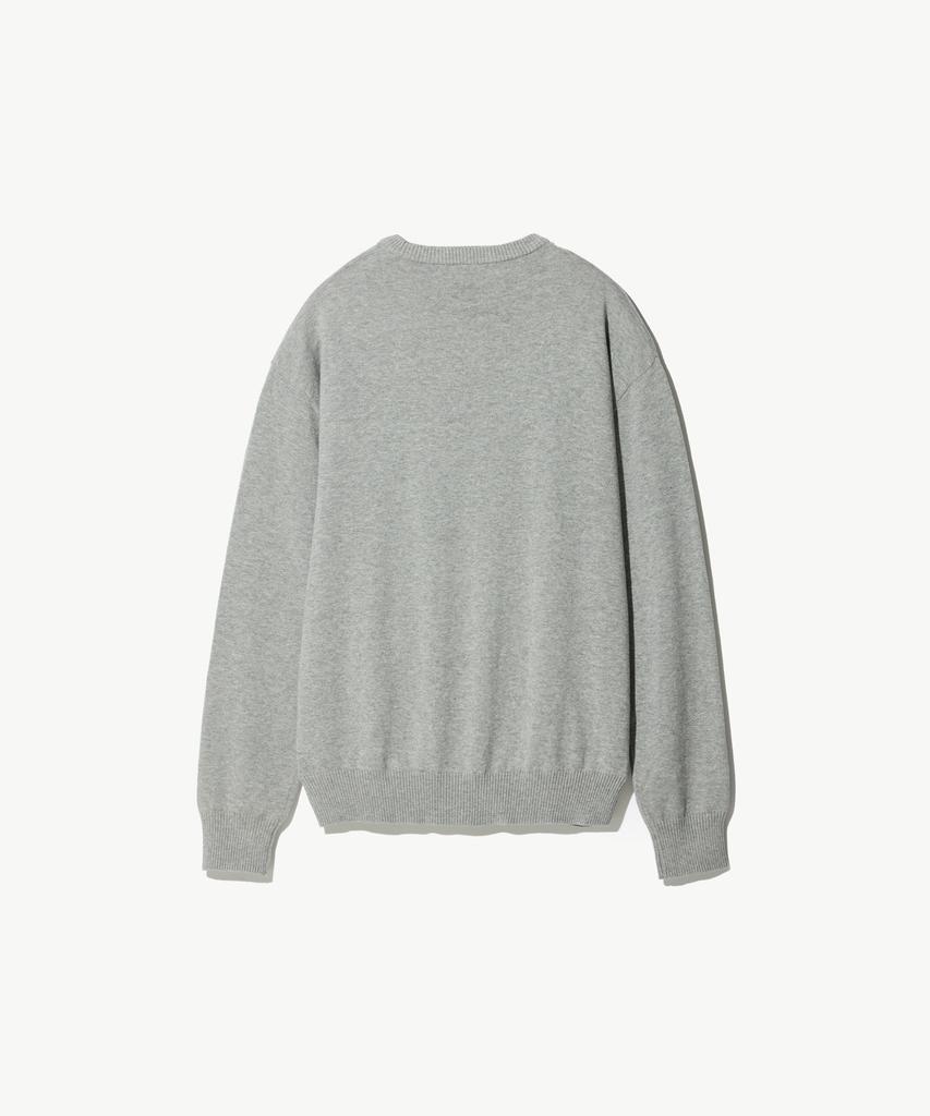 STCO Codigallery Cotton Round Knit Grey (Classic Fit)_Cktwz06Nsg