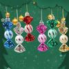 Christmas Decorations, Mini Round Candies, Christmas Tree Ornaments, Electroplated Plastic, Painted Balls, Candy Pendants, Props