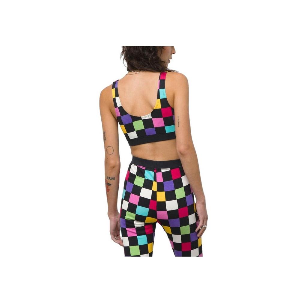 Vans Slim Fit Logo Print Sports Crew Neck Sweatshirt Women Hoody Black VN0007VQBLK