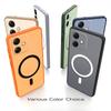 Магнитный железный кольцевой чехол для телефона OPPO A5i, A3 5G 4G, A3x 4G/5G, матовый мягкий ТПУ, противоударный чехол