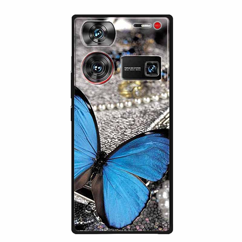 Чехол для ZTE nubia Z60 Ultra Животные Мягкий Силикон ТПУ Чехол для Телефона Для ZTE Nubia Z60Ultra 5G Защитный Крутой Волк Coque