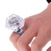 1Pc Led Flashing Light Up Glowing Finger Ring Toys Christmas  Year Party Toy