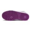 Nike Court Borough Mid 2 GS Pure Platinum Vivid Purple Детские кроссовки Серо-белые Мятно-пенистые CD7782-009