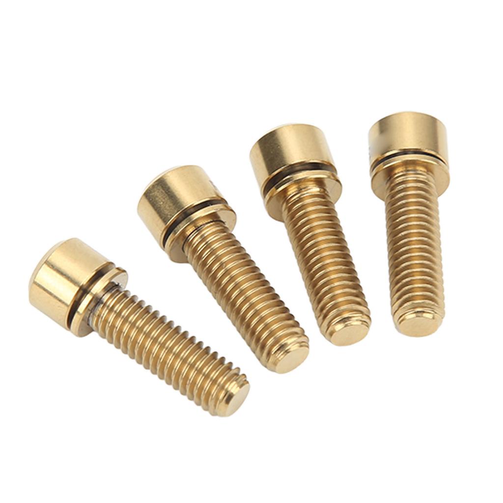 Болты для крепления руля велосипеда, винт M6, 20 мм, точная резьба, нержавеющие, надежные, для небольших велосипедных тормозов