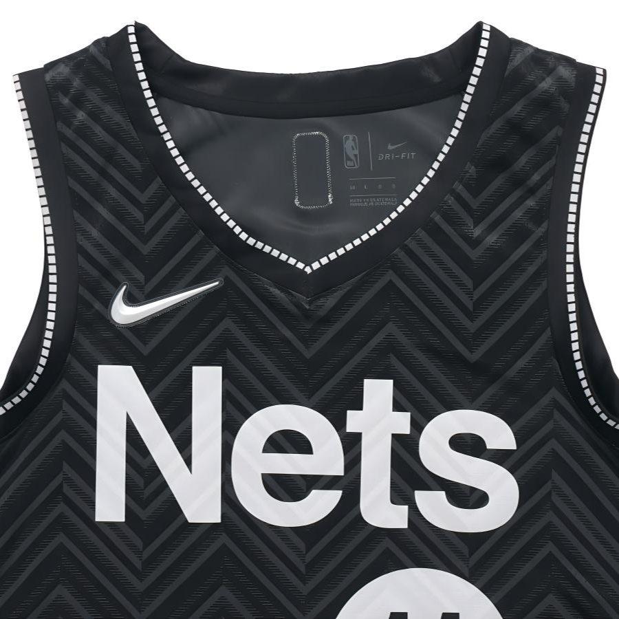 Nike X NBA Кайри Ирвинг Бруклин Нетс Earned Edition Мужская майка Swingman SW Черная CW6804-011