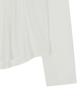 NOIRER Wool Tencel Incision T-Shirt (Ivory)