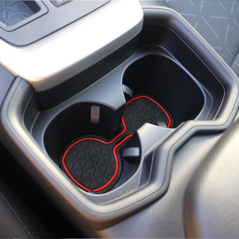 Для Toyota RAV4 2024 2025 Противоскользящие Накладки в Отверстия Дверей Аксессуары Резиновый Держатель для Стакана Нескользящая Наклейка на Автомобиль