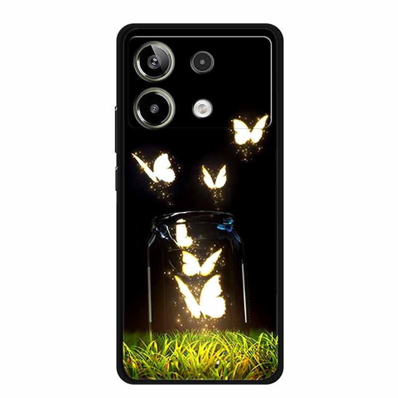 Чехол для Redmi Note 13R Pro Животные Мягкий силиконовый ТПУ Чехлы для телефона Задняя крышка Для Xiaomi Redmi Note13R Pro Волк Защитник fundas