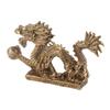 Brass Good Luck Dragon Ornaments Craft Home Office Desktop Decorations Collection Gift