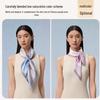 Shanghai Story 100% Mulberry Silk Printed Square Scarf