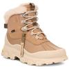 UGG Короткие зимние сапоги с круглым носком и цветными тканями, женские сапоги, песочные 1169032-SAN