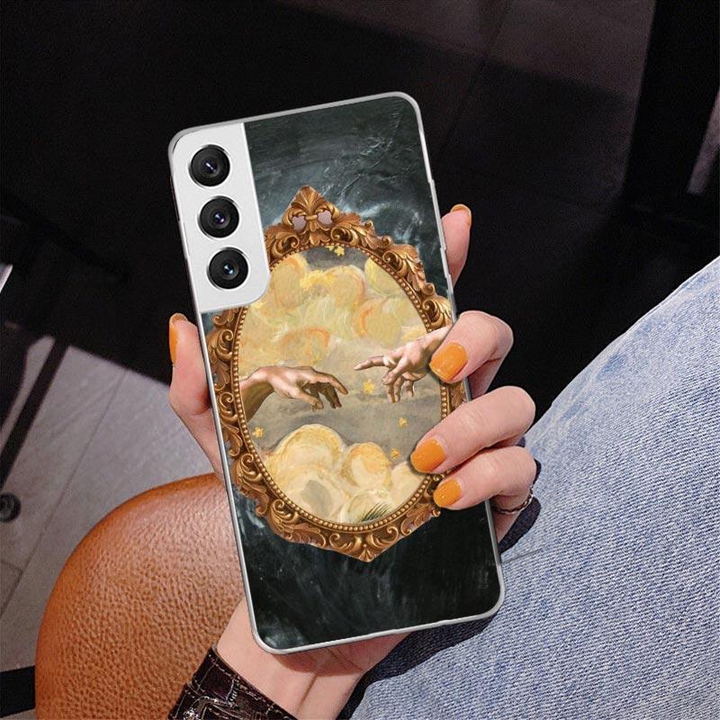 Художественный чехол для телефона Рене Магритта для Samsung Galaxy S26 S25 Edge S23 S24 Ultra S22 Plus S21 S20 FE Уникальная крышка Мягкий чехол Galaxy S2