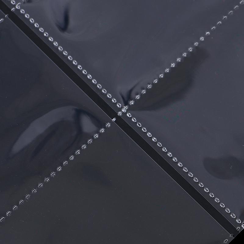 10шт стандартный прозрачный пластиковый фотоальбом прозрачные A5 Binder Refill рукава