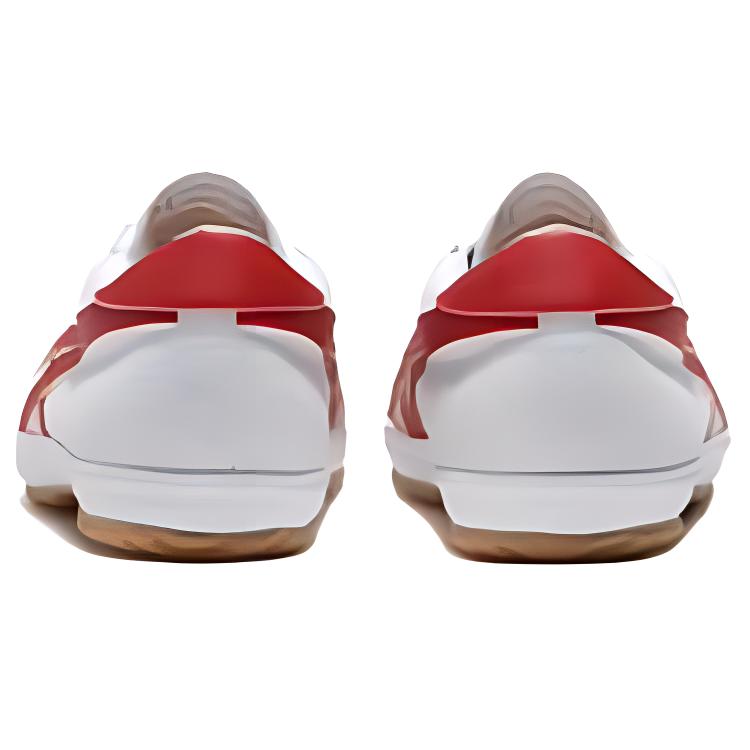 Asics Tsg-110 Ткань Синтетическая кожа Удобная Амортизирующая Прочная Низкий верх Повседневная обувь Унисекс Повседневная обувь Белый 1203A317-100