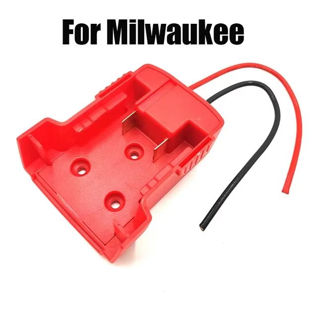 Адаптер-преобразователь аккумулятора для Makita Dewalt Milwaukee 14.4V 18V 20V Li-Ion аккумуляторов DIY Преобразователь аккумулятора для электроинструмента