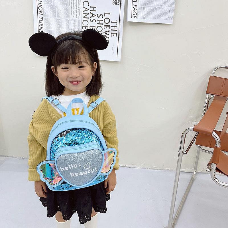 Cartoon Backpack Love Animal Kids Pu Book Bag With Impactresistant Fabric