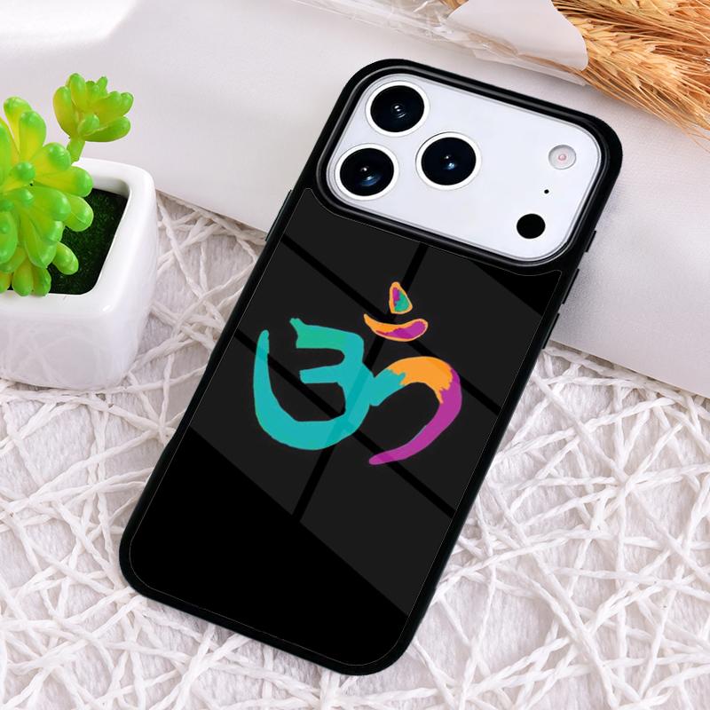 OM Yoga GOA Символ Дзен Ударопрочный Чехол для Телефона для iPhone 17 Air 16e 15 11 12 14 13 Pro Max Чехол Coque