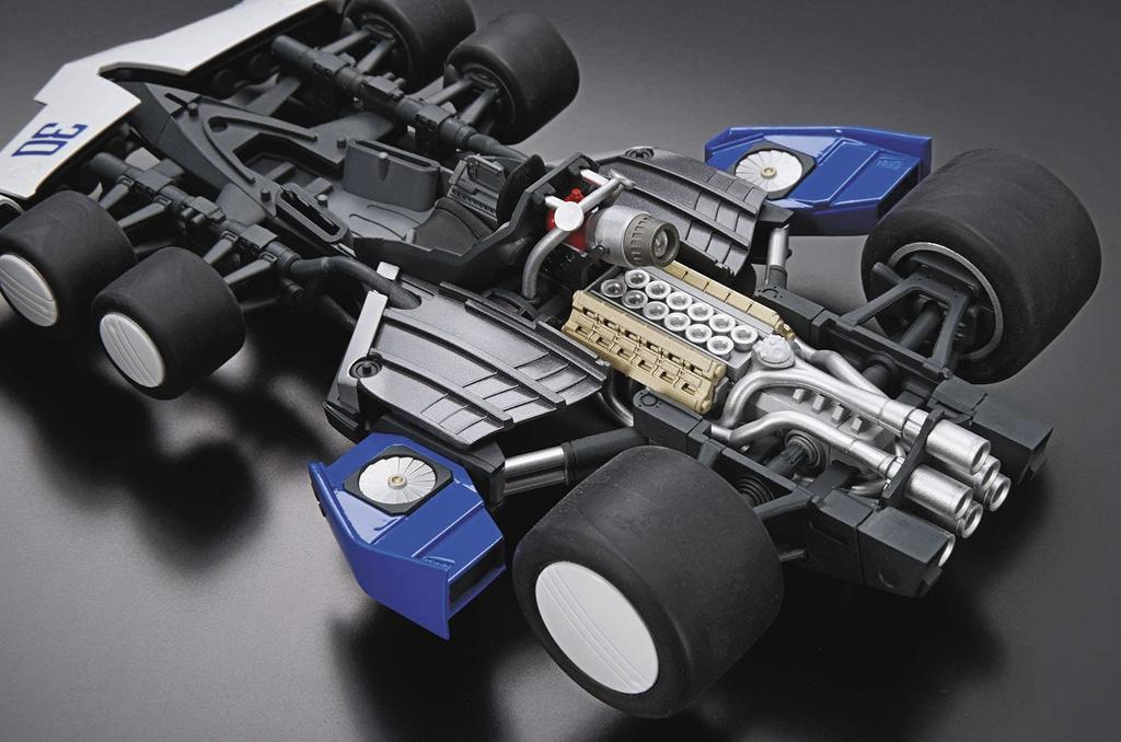 Масштабная пластиковая модель Aoshima Bunka Kyozai Cyber Formula Super Asurada 01 № 24 1/24