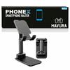 PHONEX Mobile Phone Holder Table Stand Cell Phone Holder for Smartphone Tablet Black