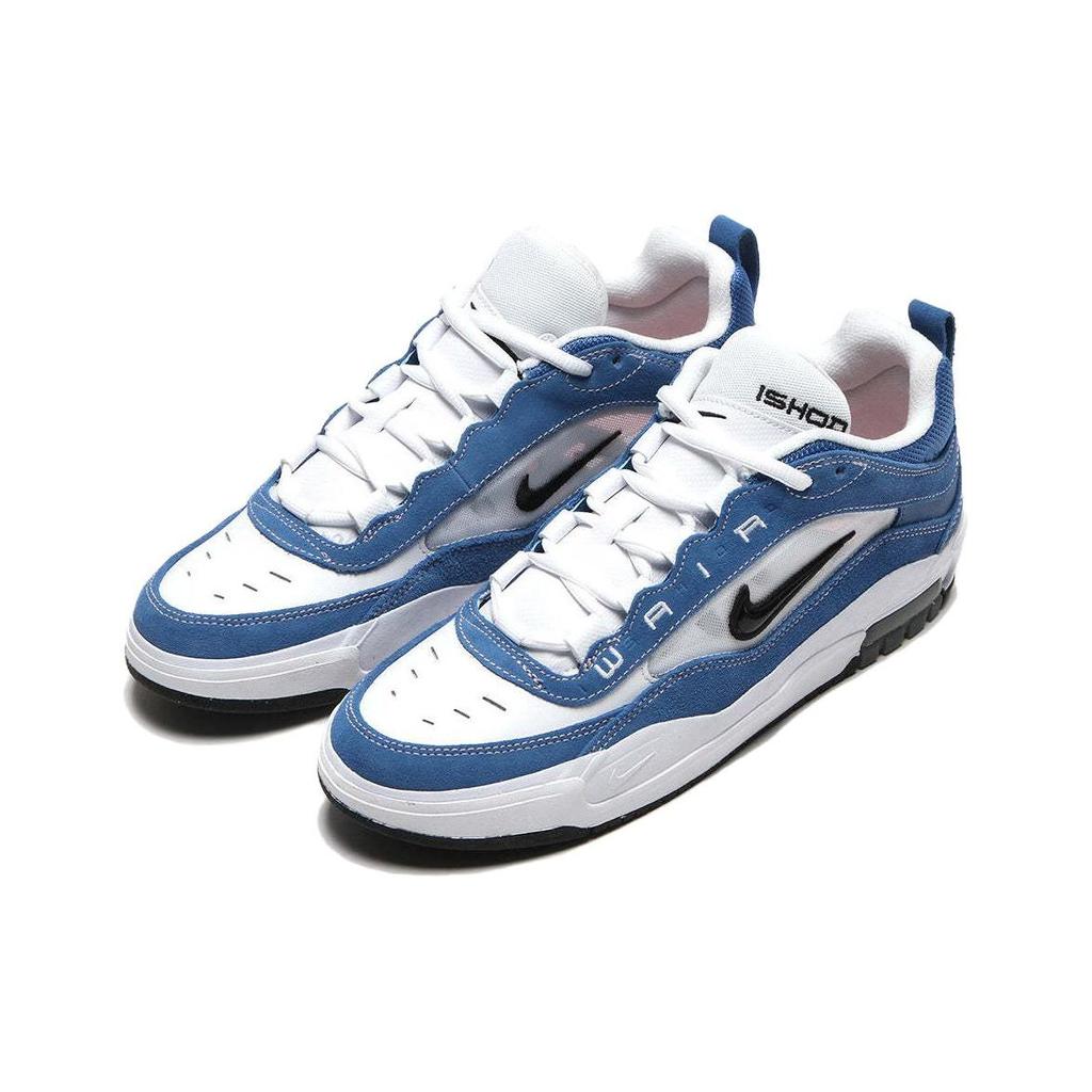 Nike Кроссовки Air Max Ishod Wair SB Star Blue Unisex, белые, средне-нежно-розовые, черные FB2393-400