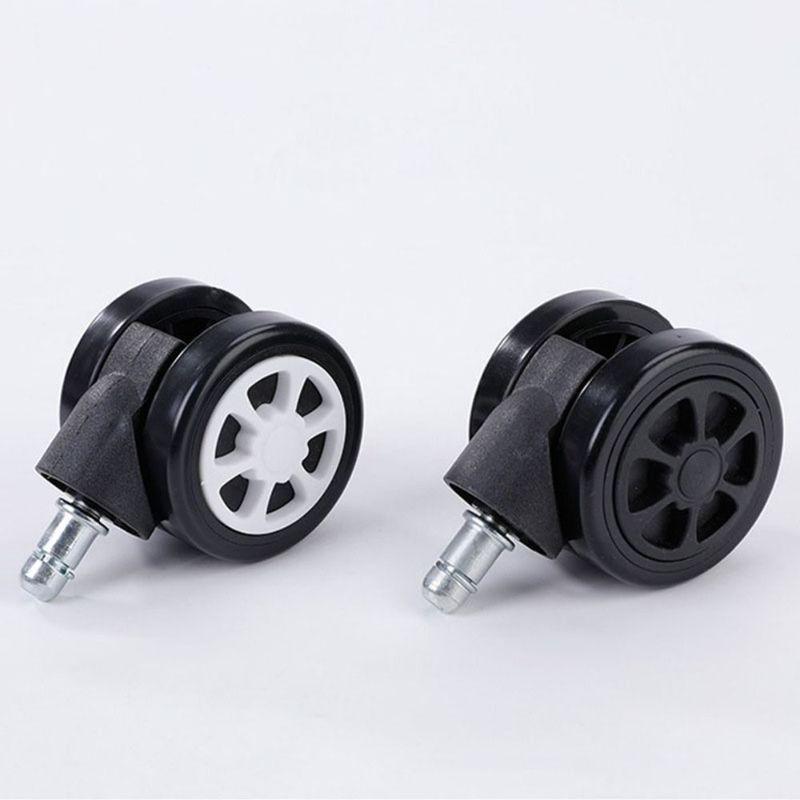 Universal Quiet 360 Degree Swivel Wear-resistant Smooth Luggage Wheels Sturdy Removable Furniture Casters Furniture Accessories