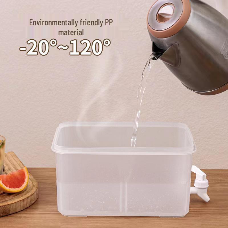 Кувшин для холодильника большой емкости с краном для напитков со льдом, сока и фруктового чая