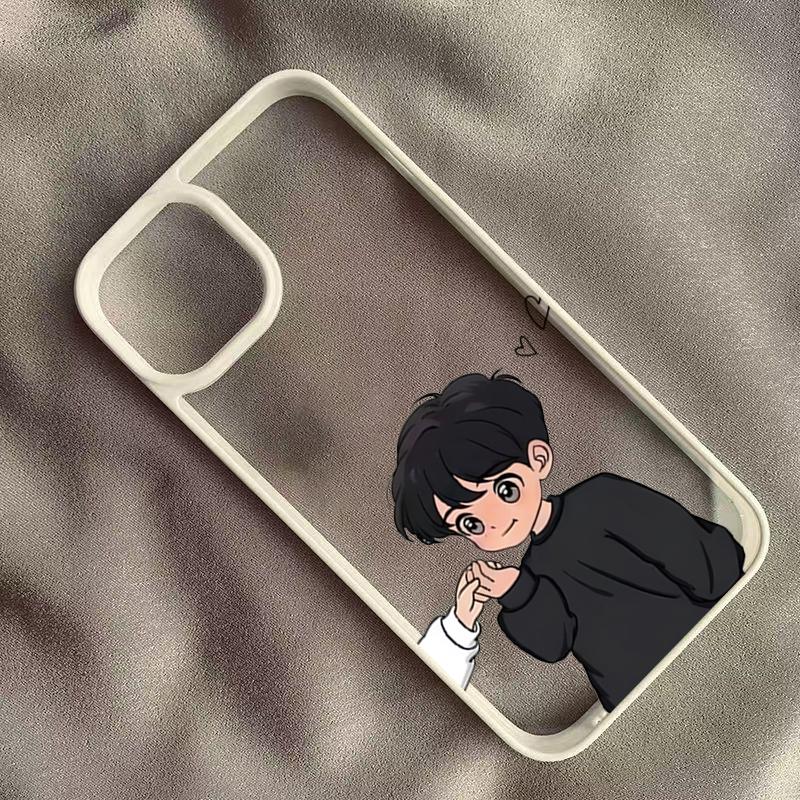 Милая пара Девушка и Парень Парные чехол iphone Для iPhone 17 16 15Pro Max 11 12 13 14Pro Plus Ударопрочный carcasa iphone Чехол