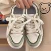 Original Explosion of Small White Rabbit Board Shoes 2024 New Versatile Shoes Niche Women's Shoes Matcha Green Student White Shoes Women