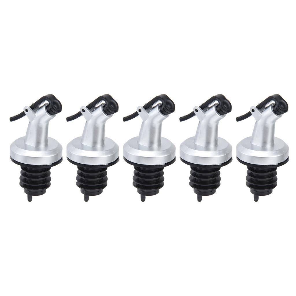 5 шт., носик для бутылки с маслом, герметичная безопасная пробка для бутылки с винным уксусом для кухни, ресторана