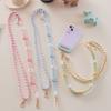 Braided Mobile Phone Lanyard Daisy Flower Neck Strap Korean Style Phone Strap