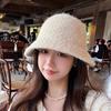 Bucket Hat Women's 2024 Autumn and Winter Japanese Retro Fashion Versatile Basin Hat Shows a Small Face and Keeps Warm High-quality Bucket Hat