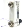 LZT-6T Square Panel Type Gas Flowmeter Air Flow Meter Rotameter 0.1-0.8 0.1-1.0 0.3-3 0.5-8 1-5 1-10 2-20 4-40 5-50 6-60L/min