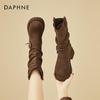 Женские ретро-сапоги DAPHNE в западном стиле, свободного кроя