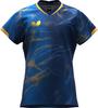 Game Wear Elister 12 Shirt Junior Kids Dark Blue 130 [Butterfly] (Table Tennis) 193
