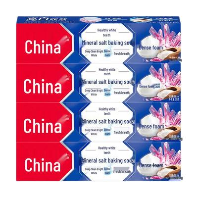 Зубная паста Zhonghua Healthy White с морской солью и пищевой содой, 4 шт.