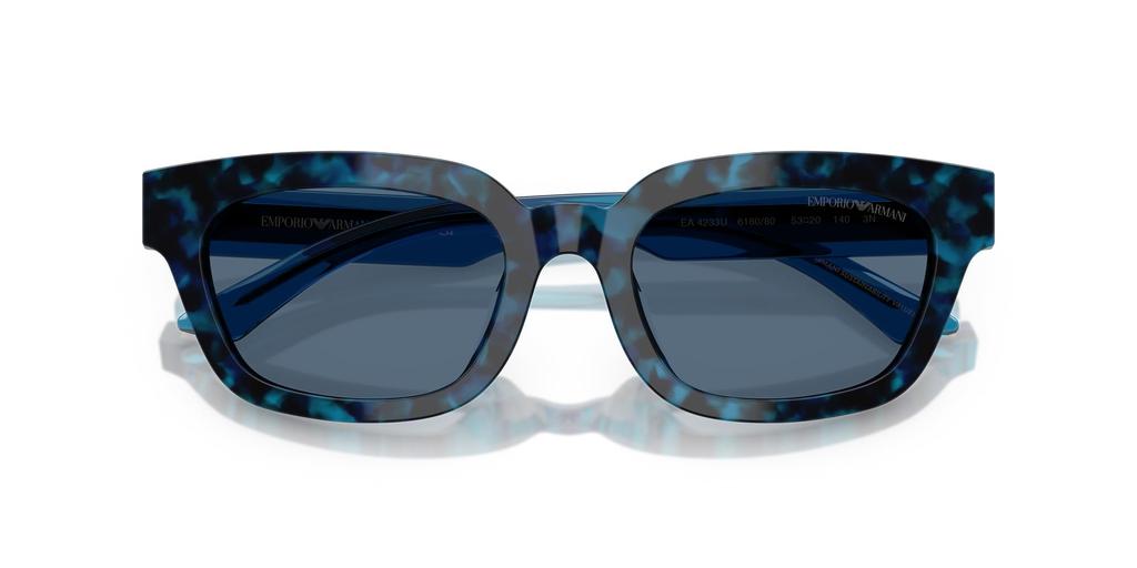 Солнцезащитные очки 0EA4233U ГАВАНА СИНИЙ 53 [Emporio Armani]