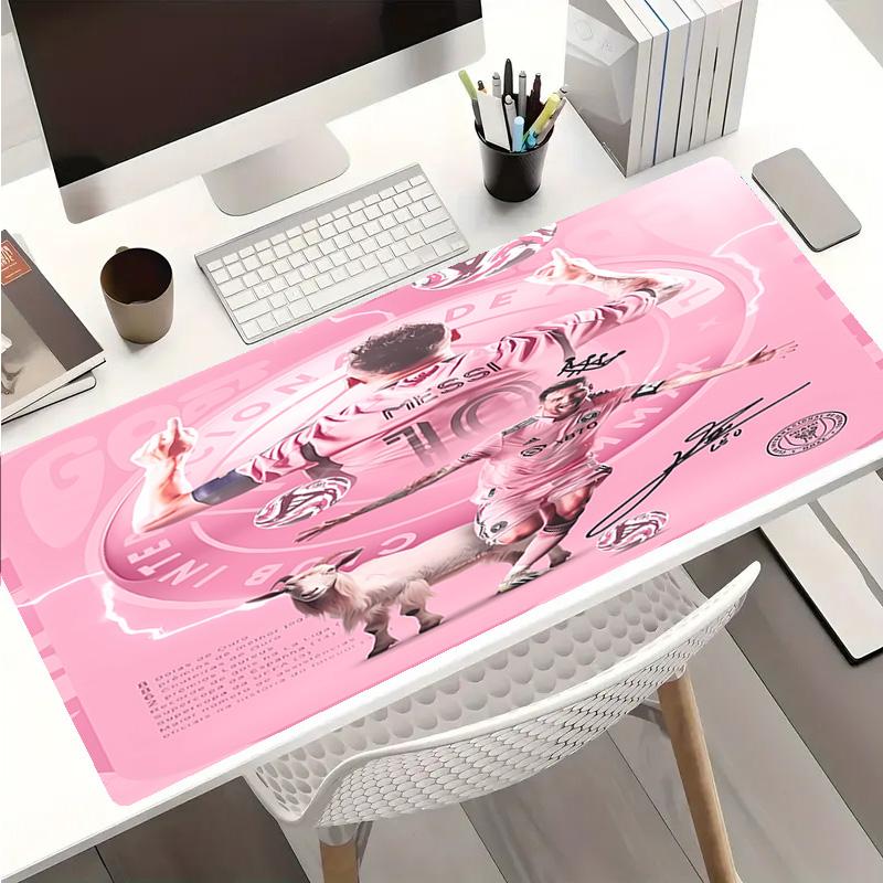 Inter Miami CF Mouse Pad - Non-Slip Rubber Base, Smooth Surface for Work,Gaming,Office,And Home Use, Desk Mouse Pad