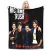 Команда Big Time Rush Тур Eras Аксессуары Плед Ультрамягкий Фланелевый Плед-Покрывало Коврик для Отдыха