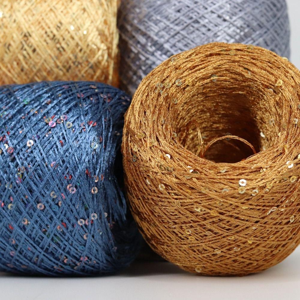 Garment Accessories DIY Craft Knitting Wool Thread Knitting Yarn Sequin Yarn Garment Accessories