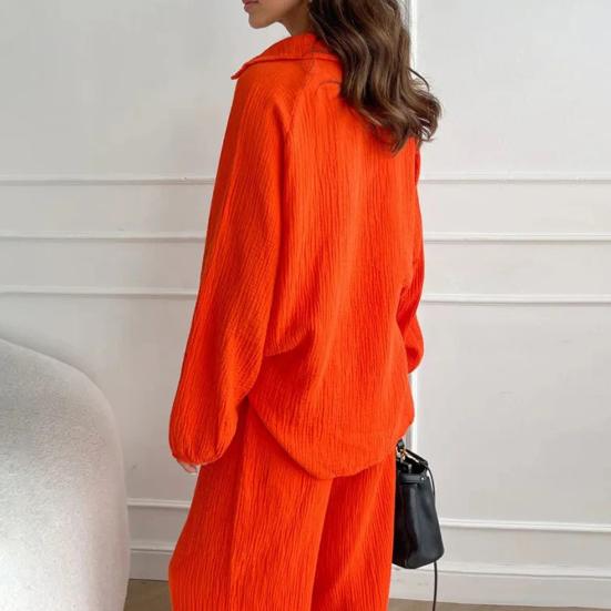 2 шт./компл. женский топ, брючный костюм с длинными рукавами, V-образным вырезом, длинными рукавами и завязками