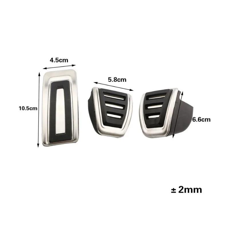 Моя хорошая машина для Volkswagen VW GOLF 7 MK7 Octavia A7 ( LHD ) Автомобильная педаль газа из нержавеющей стали, тормозная подставка для ног, чехол для педали