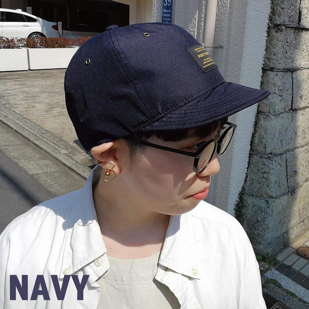 Базовая кепка Enchi Post To Be Tag Duspo Cap Umpire Cap с водоотталкивающими свойствами, класс 5, защита от ультрафиолета 99,9% UPF50+, свободный размер, темно-синий
