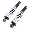 2Pcs Shock Absorber 250mm Hole Distance 450lbs Load Bearing Adjustable Damping for 50cc 70cc 90cc 110cc Dirt Pit Bike