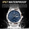 BINBOND Orginal Accurate Quartz Watches For Men Luxury Waterproof Luminous Auto Date Week Display Durable Reloj Gift For Him