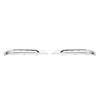 2pcs Fog Lamp Grille Chrome Molding Trim Cover Replacement for Benz GLK‑Class X204 Standard Facelift 2013 to 2015