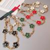 Flower Cell Phone Chain Metal Chain Mobile Phone Lanyard Mobile Phone Strap  Women/Lady/Girl