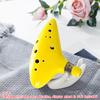 Портативный музыкальный инструмент Alto C Ocarina с 12 отверстиями и защитным чехлом