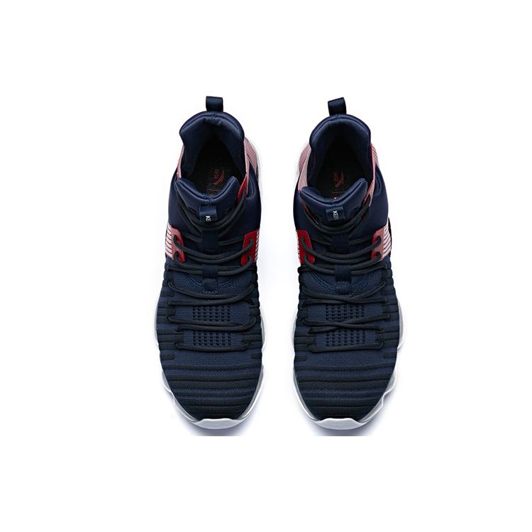 Anta Seeed Marvel Collaboration Doctor Strange Non-Slip Lightweight High-Top Basketball Shoes Men Sneakers Red Blue 91831139-12